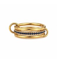 Stacked ring goud 