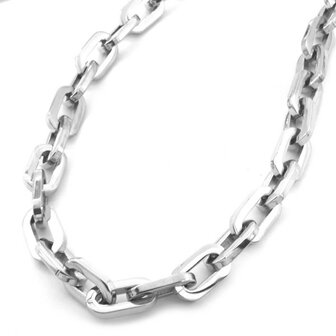 Heavy 1cm Chain Necklace s.steel 52cm