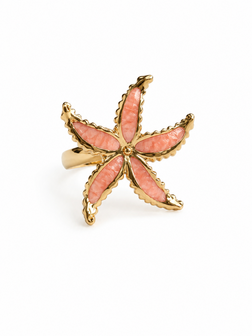 Lily flower ring