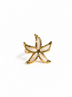 Lily flower ring