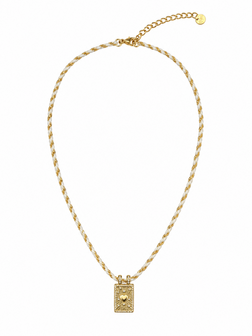 Sparkly heart necklace