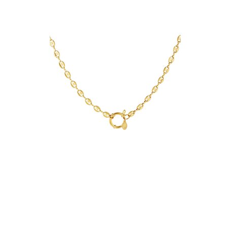 necklace s.steel gold or silver RVS schakelketting