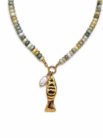 fish necklace