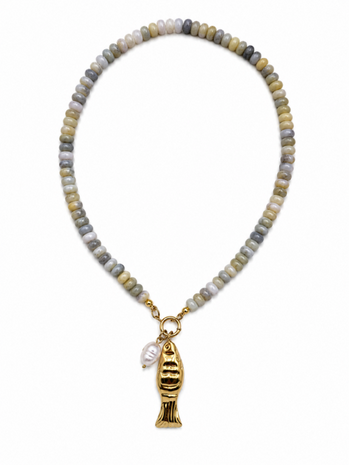 fish necklace