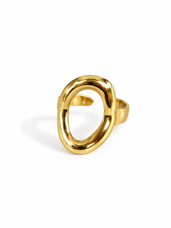 Statement ring round