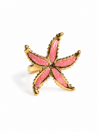 Lily flower ring